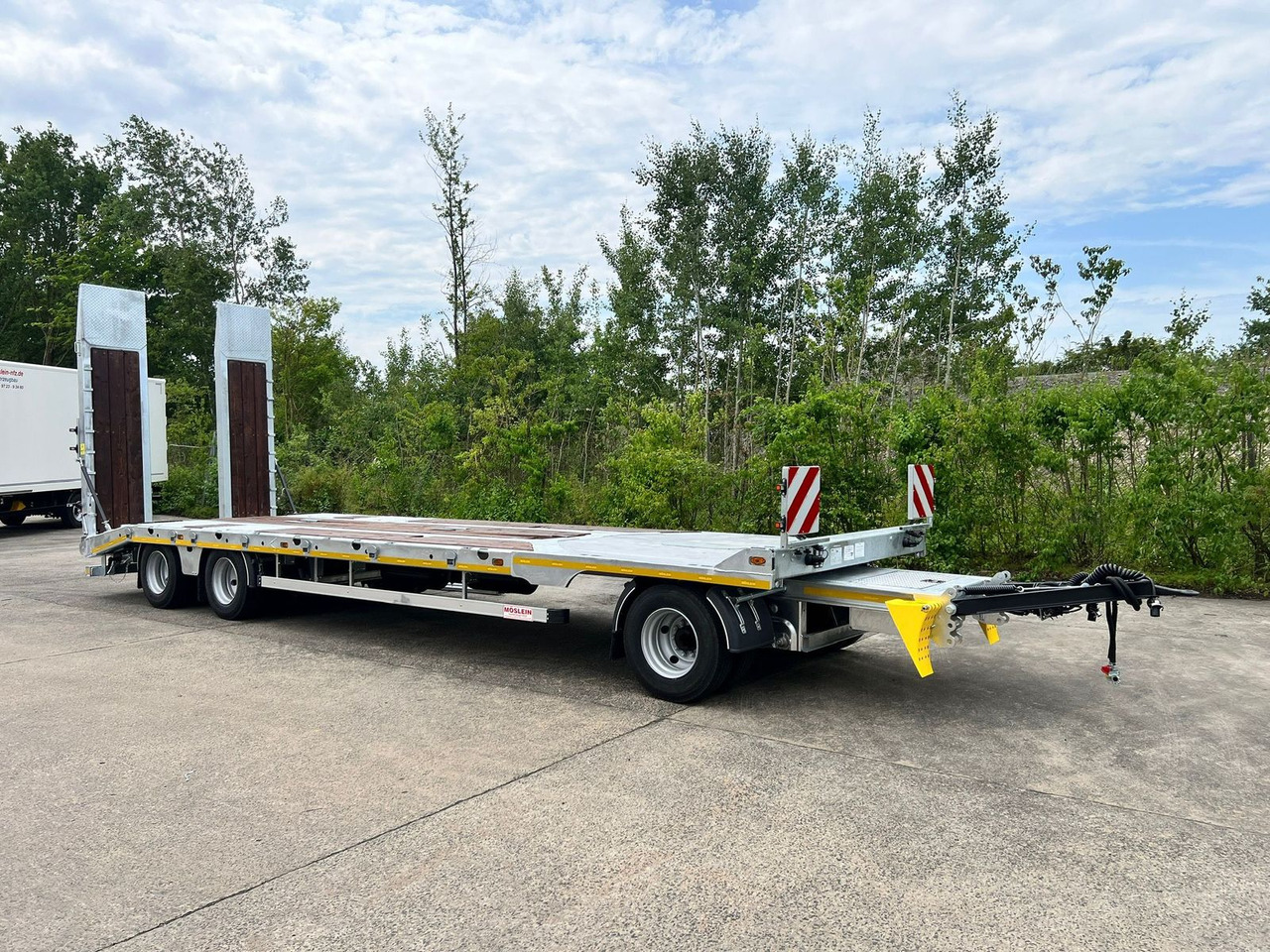 Möslein 3 Achs Tieflader mit gerader Ladefläche 9 m, Ne - Remolque góndola rebajadas: foto 2 Möslein 3 Achs Tieflader mit gerader Ladefläche 9 m, Ne - Remolque góndola rebajadas: foto 2