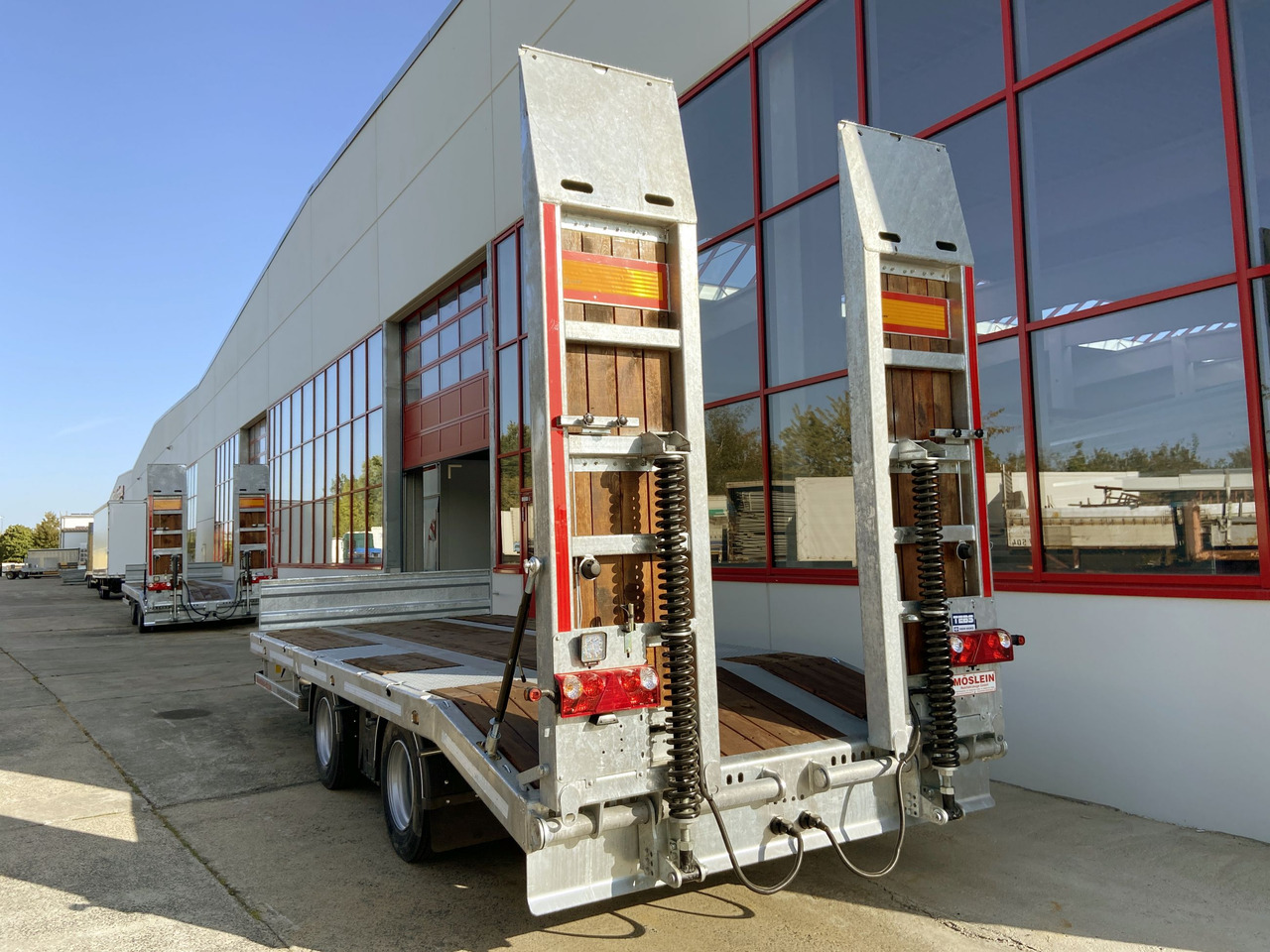 Remolque góndola rebajadas para transporte de equipos pesados Möslein TT 19 - 6,5  19 t Tandemtieflader, Luftgefedert, NEU: foto 8