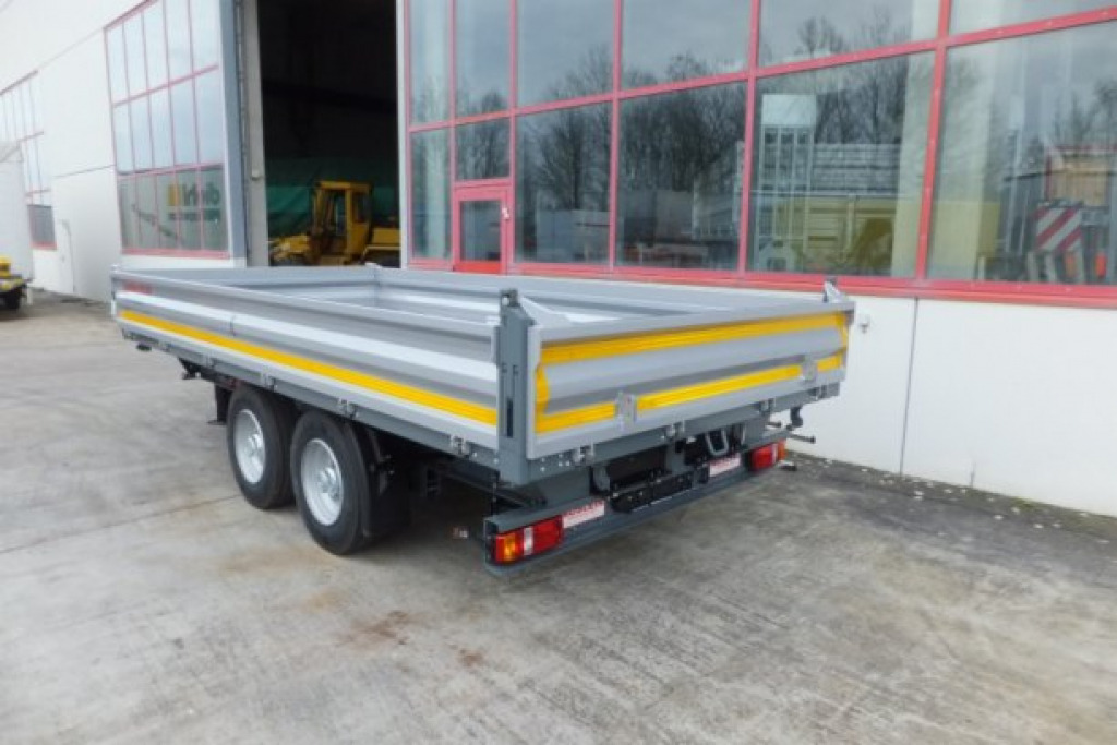 Remolque volquete Möslein TTD 13 Weiß  13 t Tandem 3- Seitenkipper Tieflader-- Neufahrzeug --: foto 12