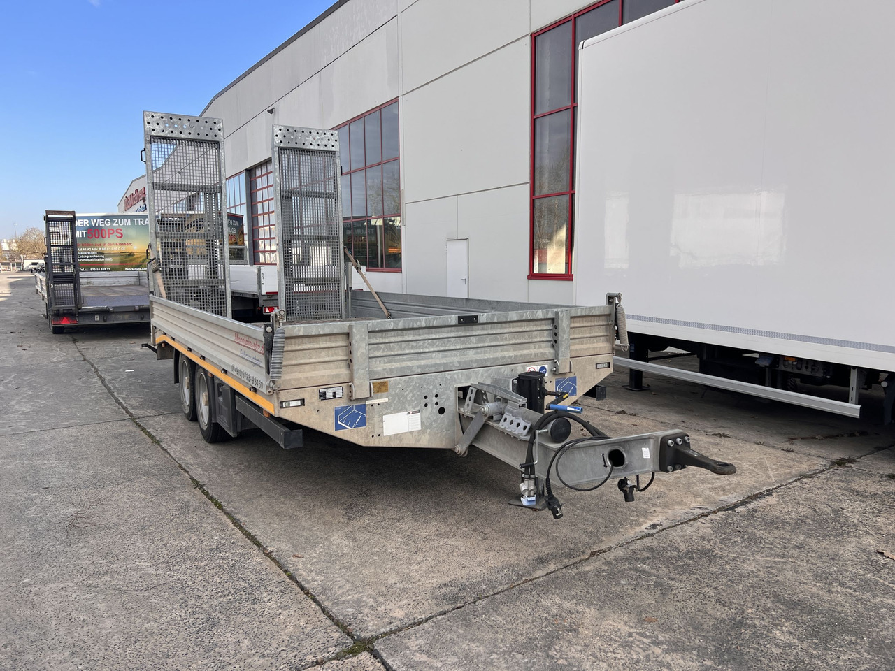 Möslein TTS 11 Schwebheim Tandemtieflader, Breite Rampen, Wenig Benutzt - Remolque góndola rebajadas: foto 5 Möslein TTS 11 Schwebheim Tandemtieflader, Breite Rampen, Wenig Benutzt - Remolque góndola rebajadas: foto 5