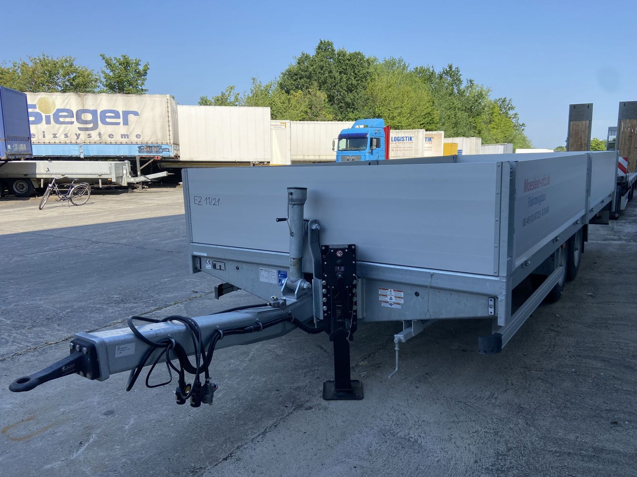 Möslein Tandem- Pritschenanhänger, neuwertig - Remolque plataforma/ Caja abierta: foto 5 Möslein Tandem- Pritschenanhänger, neuwertig - Remolque plataforma/ Caja abierta: foto 5