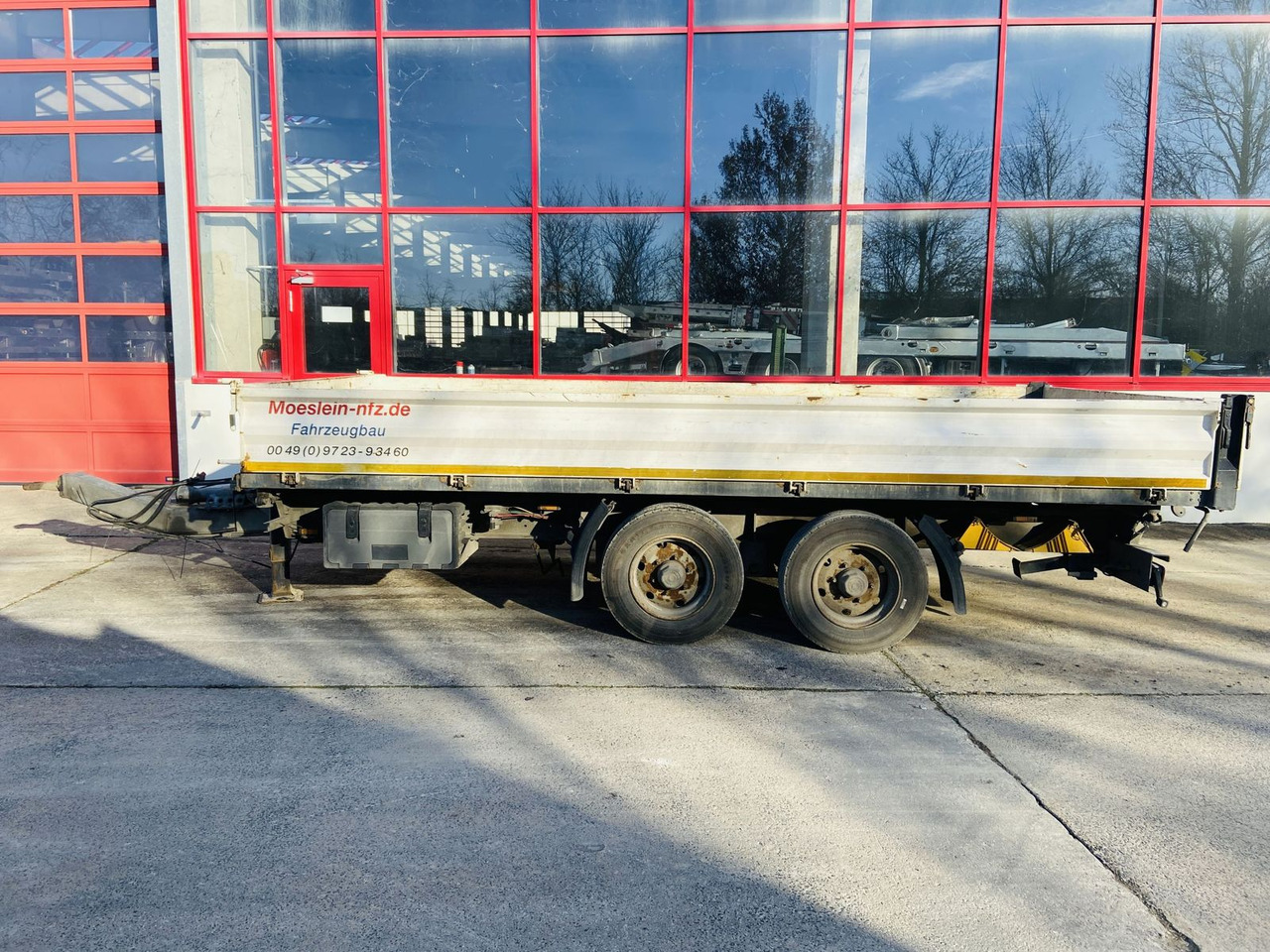 Remolque góndola rebajadas Möslein Tandemkipper- Tieflader: foto 1