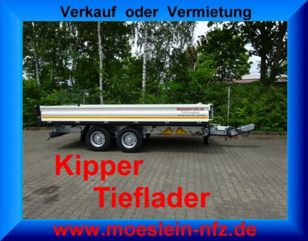 Möslein neuer Tandem 3- Seitenkipper Tieflader-- Neufah - Remolque volquete: foto 2 Möslein neuer Tandem 3- Seitenkipper Tieflader-- Neufah - Remolque volquete: foto 2