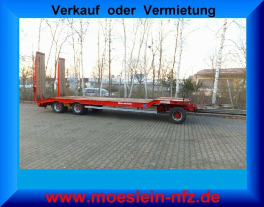 Müller-Mitteltal 3 Achs Tieflader- Anhänger - Remolque góndola rebajadas: foto 4 Müller-Mitteltal 3 Achs Tieflader- Anhänger - Remolque góndola rebajadas: foto 4