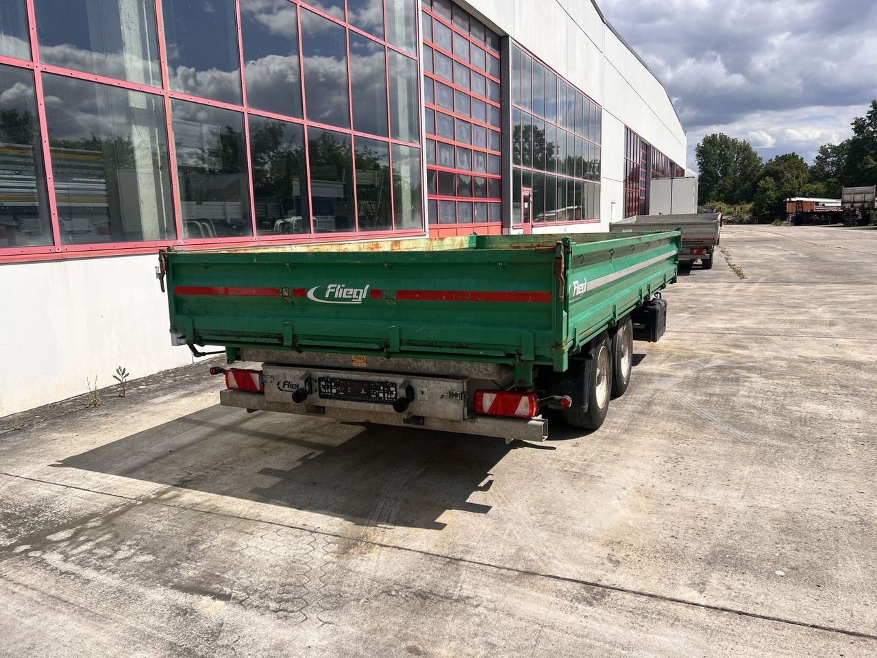 Tandemkipper- Tieflader, wenig Benutzt - Remolque volquete: foto 4 Tandemkipper- Tieflader, wenig Benutzt - Remolque volquete: foto 4