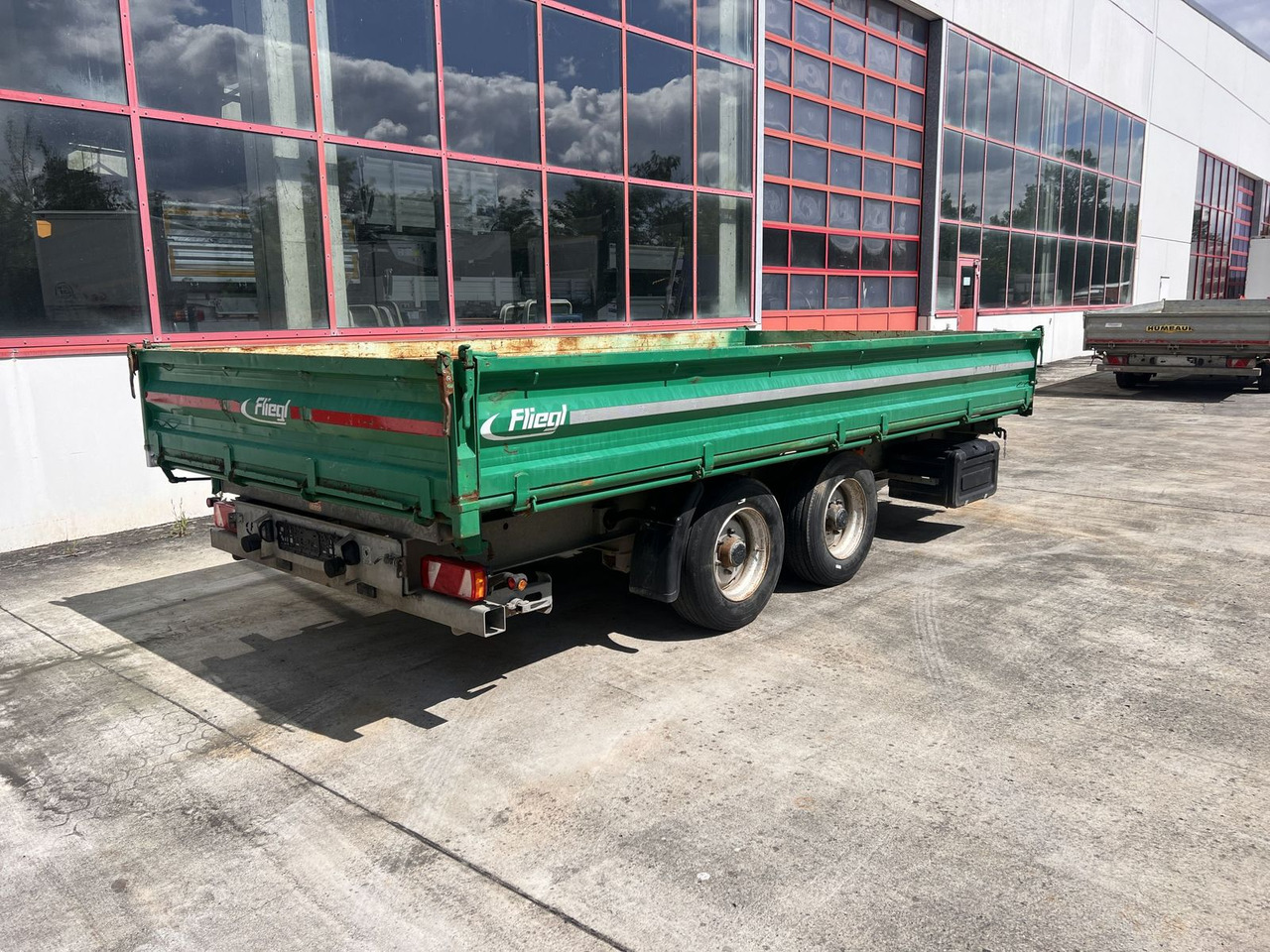 Tandemkipper- Tieflader, wenig Benutzt - Remolque volquete: foto 5 Tandemkipper- Tieflader, wenig Benutzt - Remolque volquete: foto 5