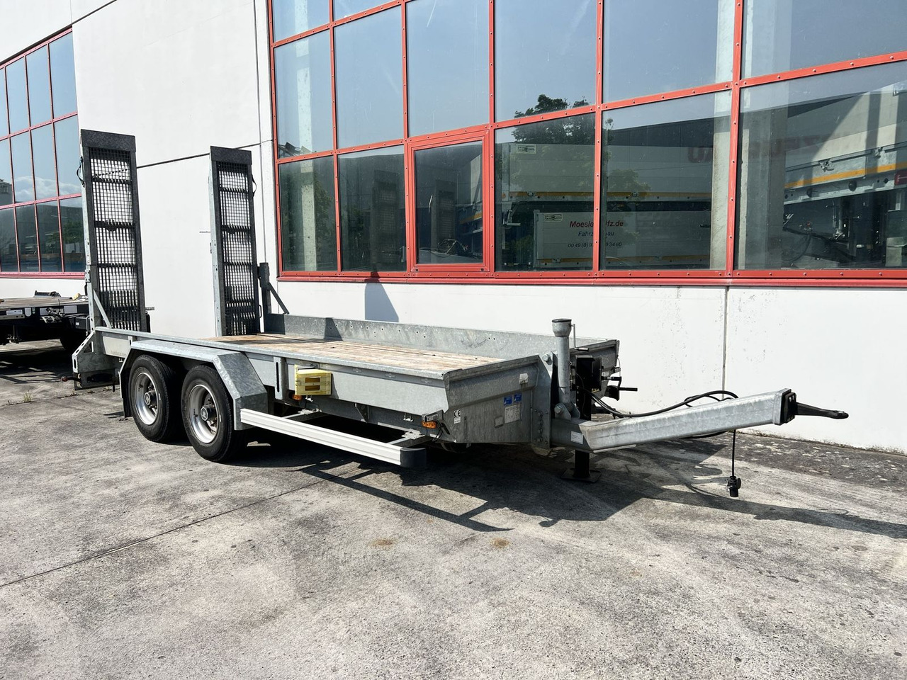 Tandemtieflader, Wenig Benutzt - Remolque góndola rebajadas: foto 2 Tandemtieflader, Wenig Benutzt - Remolque góndola rebajadas: foto 2