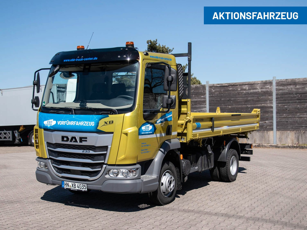 DAF XB 230 7,5t Meiller Kipper DAF XB 230 7,5t Meiller Kipper - Camión volquete: foto 1 DAF XB 230 7,5t Meiller Kipper DAF XB 230 7,5t Meiller Kipper - Camión volquete: foto 1