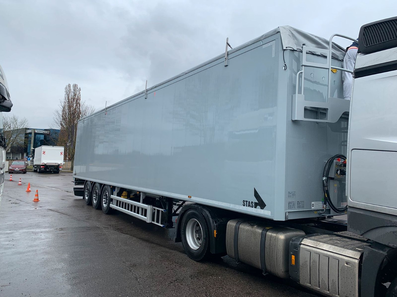 Stas bioSTAR 90,6 cbm - Semirremolque piso movil: foto 1 Stas bioSTAR 90,6 cbm - Semirremolque piso movil: foto 1