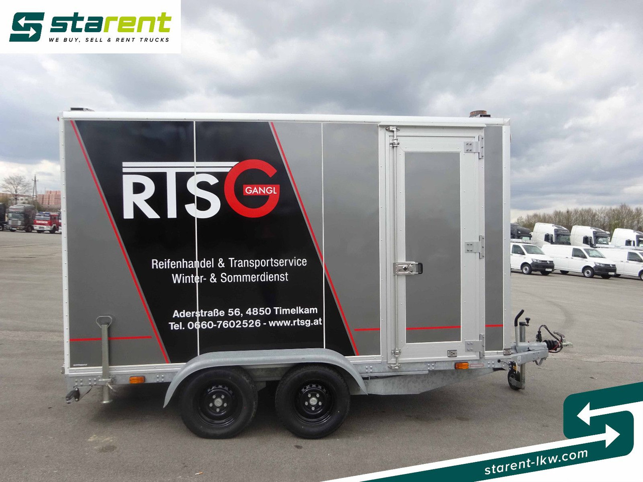 Agados Koffer, M&B Mobile Reifenmontiermaschine - Remolque caja cerrada: foto 4 Agados Koffer, M&B Mobile Reifenmontiermaschine - Remolque caja cerrada: foto 4
