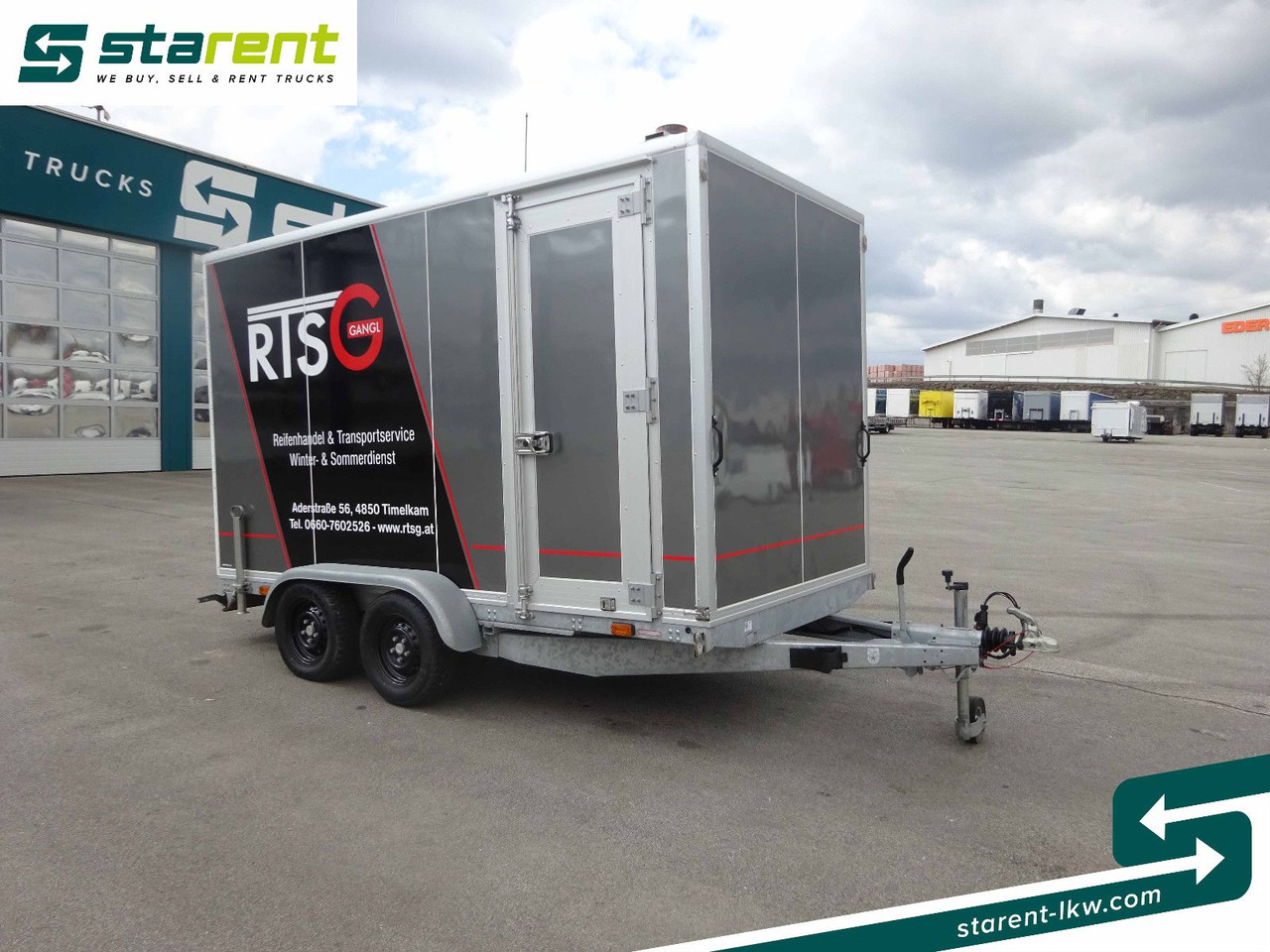 Agados Koffer, M&B Mobile Reifenmontiermaschine - Remolque caja cerrada: foto 3 Agados Koffer, M&B Mobile Reifenmontiermaschine - Remolque caja cerrada: foto 3
