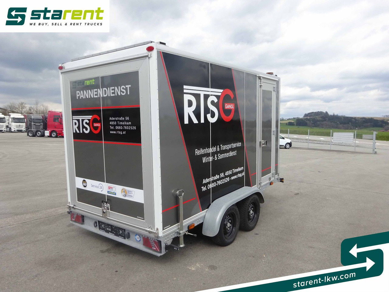 Agados Koffer, M&B Mobile Reifenmontiermaschine - Remolque caja cerrada: foto 5 Agados Koffer, M&B Mobile Reifenmontiermaschine - Remolque caja cerrada: foto 5