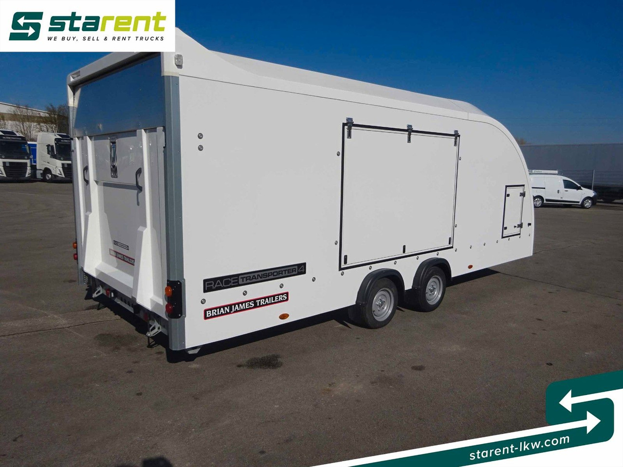 Brian James Race Transporter 4, Seilwinde, Kippfunktion - Remolque portavehículos: foto 5 Brian James Race Transporter 4, Seilwinde, Kippfunktion - Remolque portavehículos: foto 5