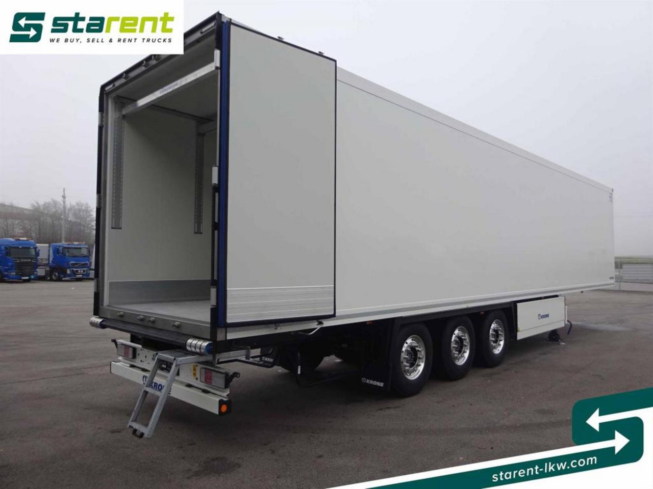 Semirremolque frigorífico Krone Thermo King SLXi300 Alu Doppel Blumenbereit Lift-A: foto 9 Semirremolque frigorífico Krone Thermo King SLXi300 Alu Doppel Blumenbereit Lift-A: foto 9
