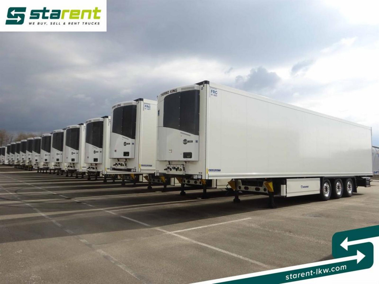 Krone Thermo King SLXi300 Alu Doppel Blumenbreit Lift-A - Semirremolque frigorífico: foto 3 Krone Thermo King SLXi300 Alu Doppel Blumenbreit Lift-A - Semirremolque frigorífico: foto 3