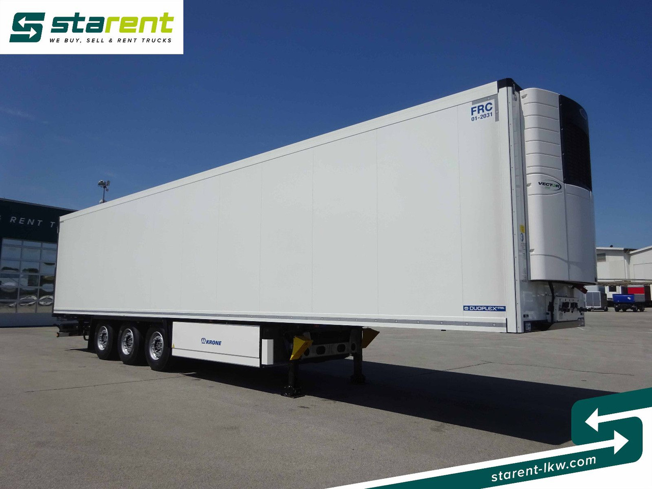 Krone Thermotrailer Carrier Vector 1550, Zurrleisten - Semirremolque caja cerrada: foto 3 Krone Thermotrailer Carrier Vector 1550, Zurrleisten - Semirremolque caja cerrada: foto 3