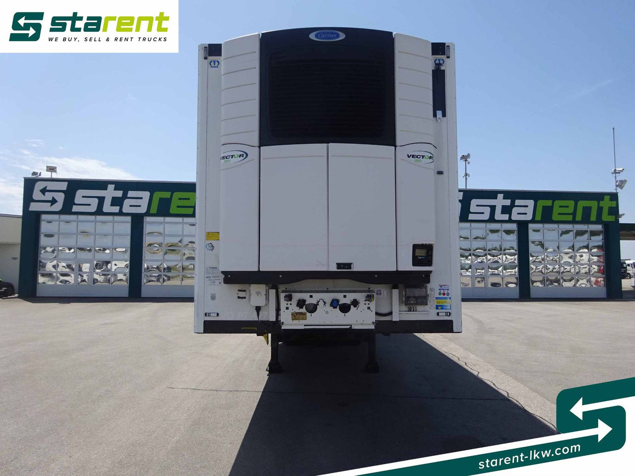 Krone Thermotrailer, Carrier Vector 1950, Doppelstock - Semirremolque frigorífico: foto 2 Krone Thermotrailer, Carrier Vector 1950, Doppelstock - Semirremolque frigorífico: foto 2