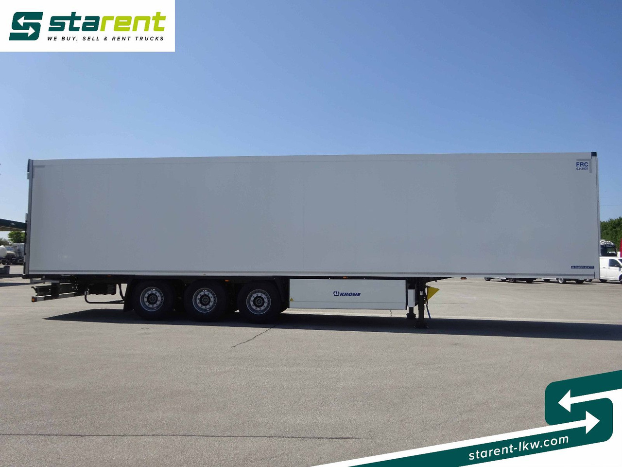 Krone Tiefkühler Carrier Vector 1550, Liftachse - Semirremolque caja cerrada: foto 4 Krone Tiefkühler Carrier Vector 1550, Liftachse - Semirremolque caja cerrada: foto 4