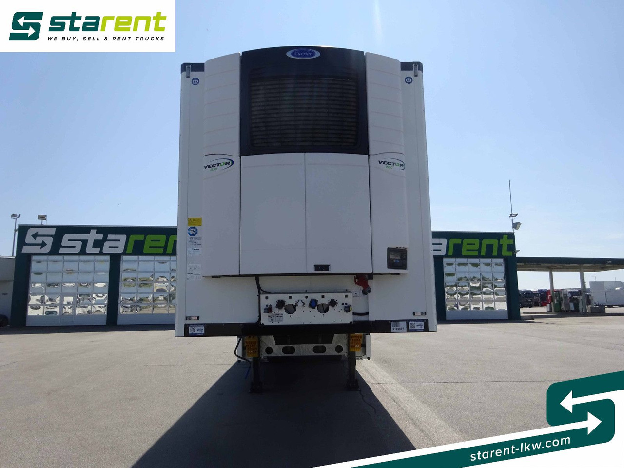 Krone Tiefkühler Carrier Vector 1550, Liftachse - Semirremolque frigorífico: foto 2 Krone Tiefkühler Carrier Vector 1550, Liftachse - Semirremolque frigorífico: foto 2