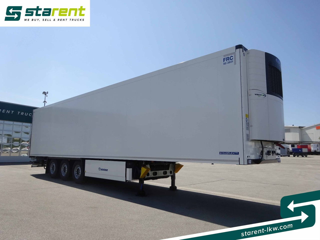 Krone Tiefkühler Carrier Vector 1550, Liftachse - Semirremolque frigorífico: foto 3 Krone Tiefkühler Carrier Vector 1550, Liftachse - Semirremolque frigorífico: foto 3