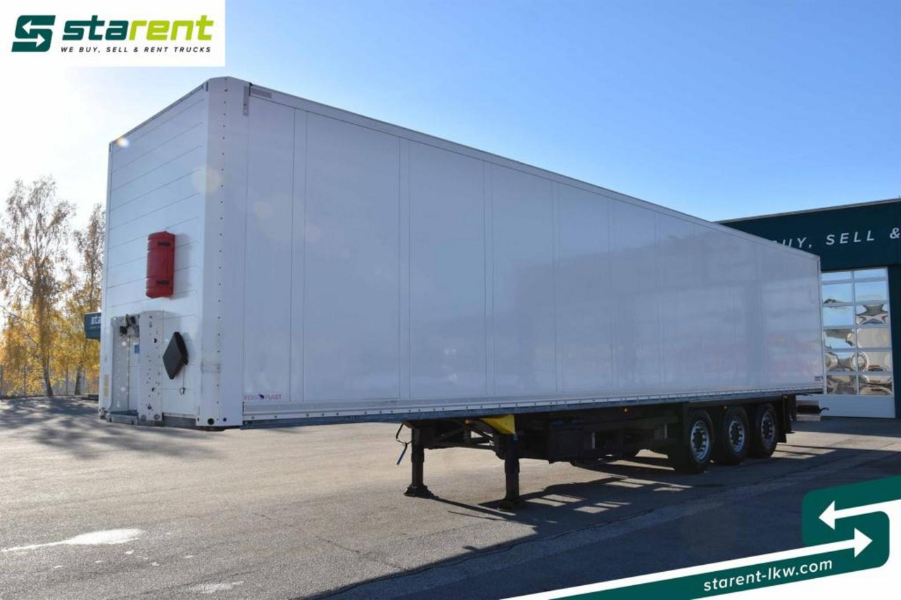 Schmitz Trockenfrachtkoffer Liftachse 3x Zurrleisten - Semirremolque caja cerrada: foto 1 Schmitz Trockenfrachtkoffer Liftachse 3x Zurrleisten - Semirremolque caja cerrada: foto 1