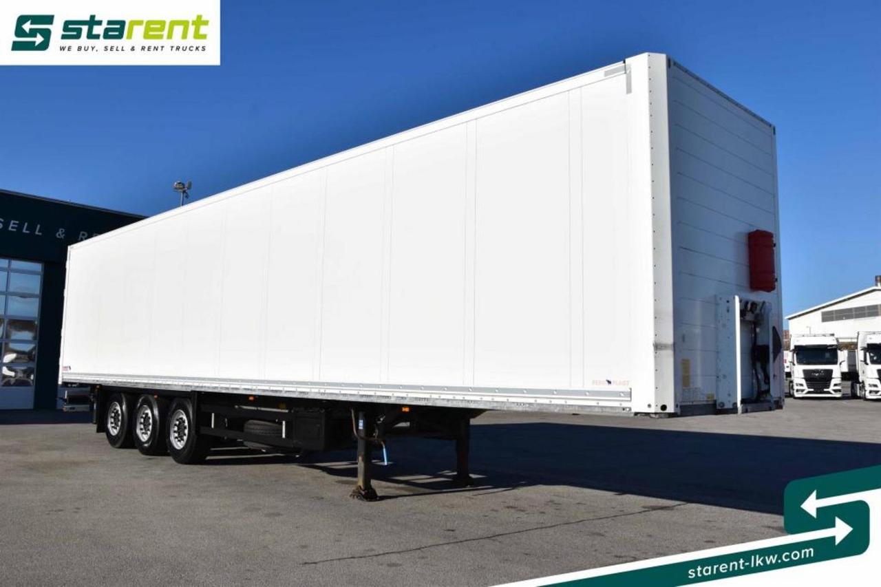 Schmitz Trockenfrachtkoffer Liftachse 3x Zurrleisten - Semirremolque caja cerrada: foto 3 Schmitz Trockenfrachtkoffer Liftachse 3x Zurrleisten - Semirremolque caja cerrada: foto 3