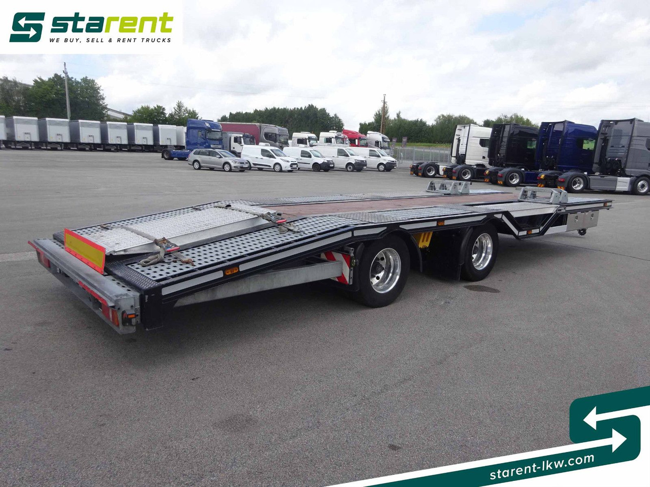 Ziegler Starrdeichselanhänger ZA20, Alufelgen - Remolque chasis: foto 5 Ziegler Starrdeichselanhänger ZA20, Alufelgen - Remolque chasis: foto 5