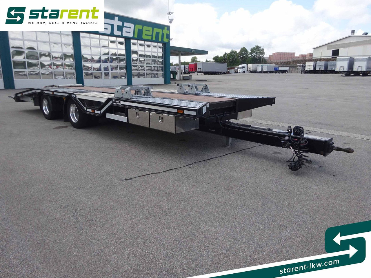 Ziegler Starrdeichselanhänger ZA20, Alufelgen - Remolque portavehículos: foto 3 Ziegler Starrdeichselanhänger ZA20, Alufelgen - Remolque portavehículos: foto 3