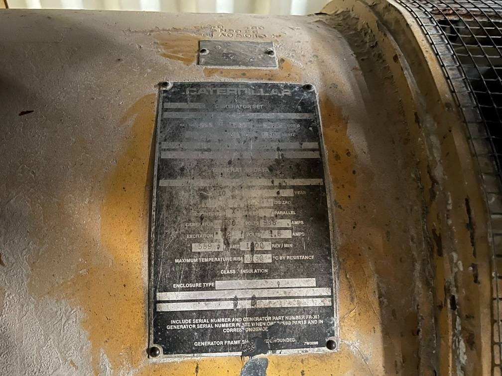 CAT C18 650kva generator - Generador industriale: foto 5 CAT C18 650kva generator - Generador industriale: foto 5