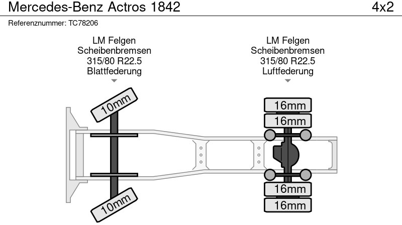 Cabeza tractora Mercedes-Benz Actros 1842: foto 14 Cabeza tractora Mercedes-Benz Actros 1842: foto 14