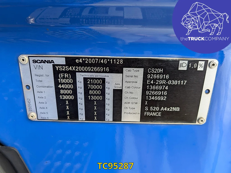 Cabeza tractora Scania S 520: foto 11