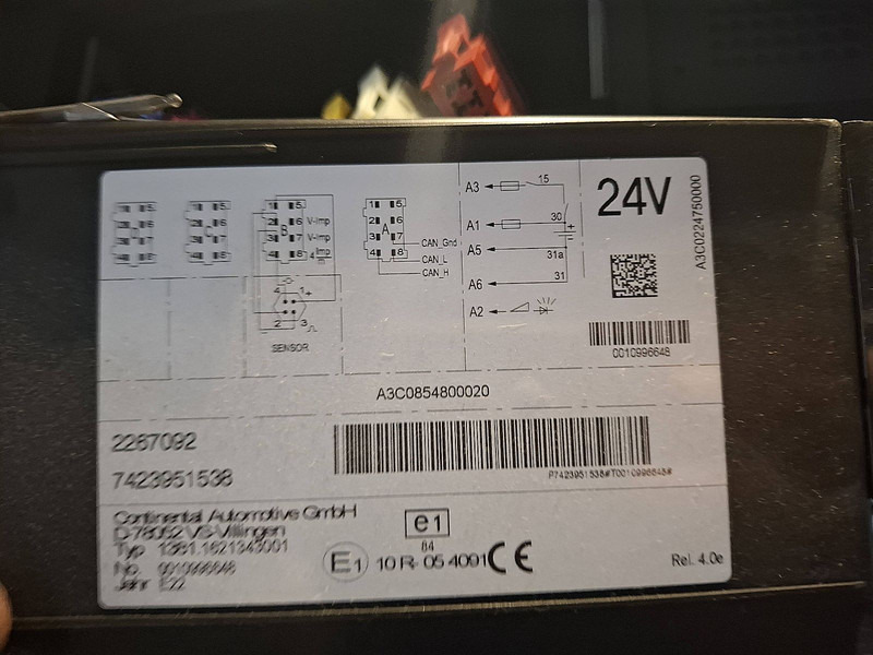 Camión chasis DAF XG 480 6X2 INTARDER WB 505: foto 19 Camión chasis DAF XG 480 6X2 INTARDER WB 505: foto 19