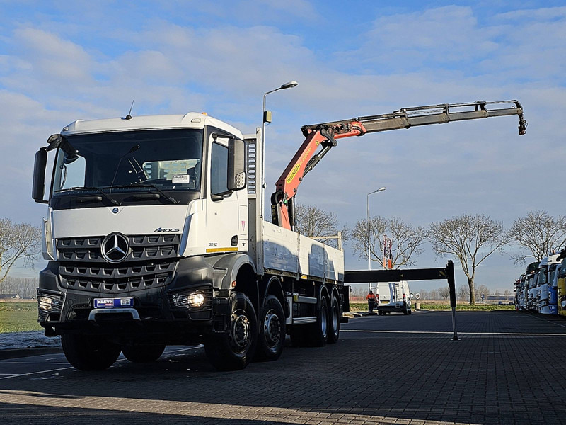 Mercedes-Benz AROCS 3240 PK23000-4 - Camión caja abierta, Camión grúa: foto 1 Mercedes-Benz AROCS 3240 PK23000-4 - Camión caja abierta, Camión grúa: foto 1