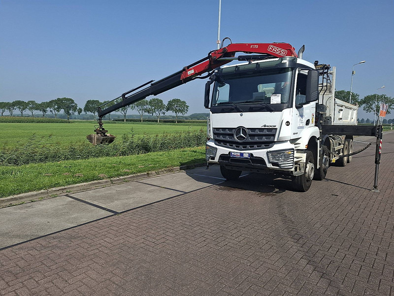 Camión volquete, Camión grúa Mercedes-Benz AROCS 3243 FASSI F175A023: foto 19