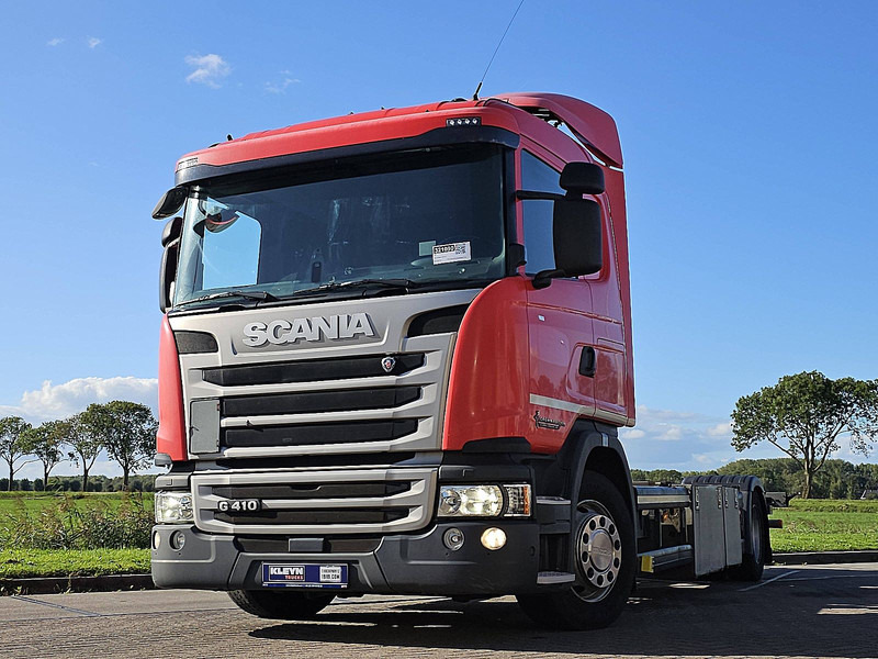 Scania G410 4X2 RETARDER WB550 - Camión portacontenedore/ Intercambiable: foto 1 Scania G410 4X2 RETARDER WB550 - Camión portacontenedore/ Intercambiable: foto 1