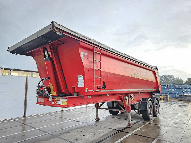 Stas SA232K ALU 2 AXLE DISC BRAKES - Semirremolque volquete: foto 1 Stas SA232K ALU 2 AXLE DISC BRAKES - Semirremolque volquete: foto 1