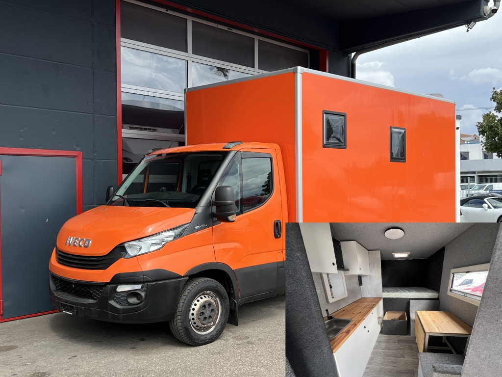 Iveco Daily 35S14 Klima Orig.127'km Küche Doppelbett - Autocaravana: foto 1 Iveco Daily 35S14 Klima Orig.127'km Küche Doppelbett - Autocaravana: foto 1