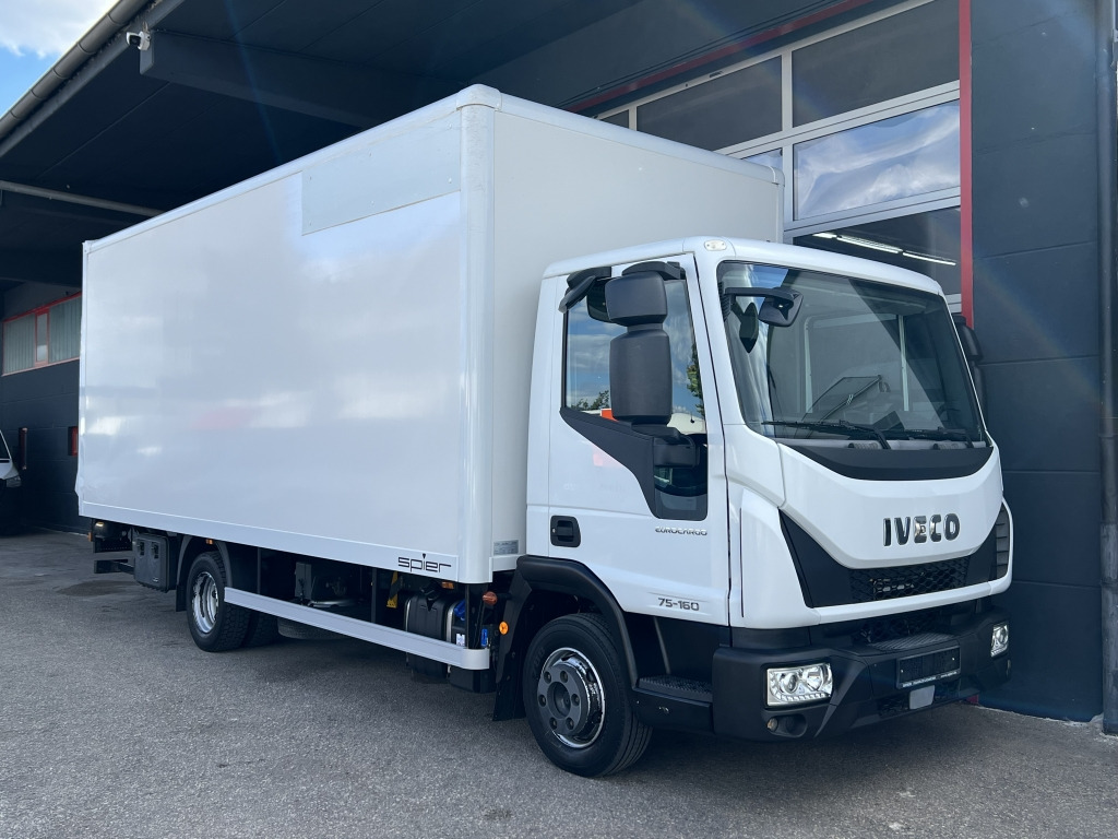 Iveco EuroCargo ML75E16 Klima 6,05m Koffer+LBW 102.tkm - Furgoneta caja cerrada: foto 1 Iveco EuroCargo ML75E16 Klima 6,05m Koffer+LBW 102.tkm - Furgoneta caja cerrada: foto 1