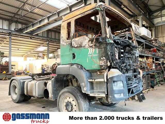 Cabeza tractora MAN TGS 18.480 4x4 BLS, BRANDSCHADEN: foto 9 Cabeza tractora MAN TGS 18.480 4x4 BLS, BRANDSCHADEN: foto 9