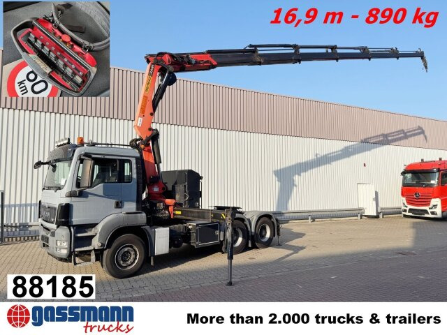 MAN TGS 33.480 6X4 BLS, AHK, Kran Palfinger PK - Cabeza tractora: foto 1 MAN TGS 33.480 6X4 BLS, AHK, Kran Palfinger PK - Cabeza tractora: foto 1