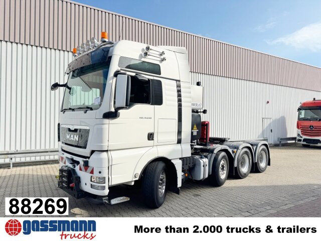 MAN TGX 41.540 8X4/4 BLS, Vorlauflenkachse, Navi, - Cabeza tractora: foto 1 MAN TGX 41.540 8X4/4 BLS, Vorlauflenkachse, Navi, - Cabeza tractora: foto 1