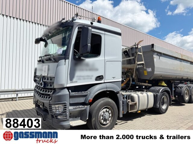 Mercedes-Benz Arocs 1845 LS 4x4 HAD, Retarder, Navi, - Cabeza tractora: foto 1 Mercedes-Benz Arocs 1845 LS 4x4 HAD, Retarder, Navi, - Cabeza tractora: foto 1