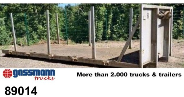 Abrollcontainer Plattform mit Rungen - Camión: foto 1 Abrollcontainer Plattform mit Rungen - Camión: foto 1