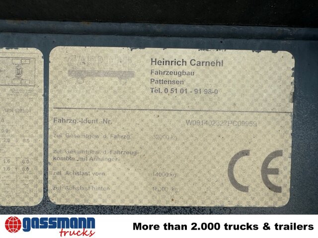 Carnehl CHKS/HH, Stahlmulde ca. 25m³ - Semirremolque volquete: foto 2 Carnehl CHKS/HH, Stahlmulde ca. 25m³ - Semirremolque volquete: foto 2