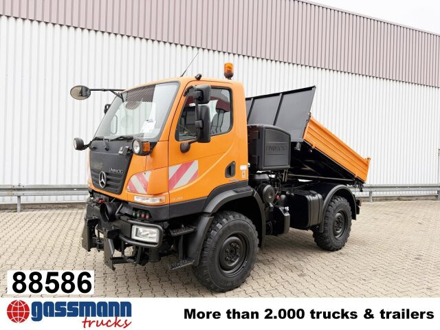 Unimog U 20 4x4, Kipper, Zapfwelle, - Furgoneta: foto 1 Unimog U 20 4x4, Kipper, Zapfwelle, - Furgoneta: foto 1