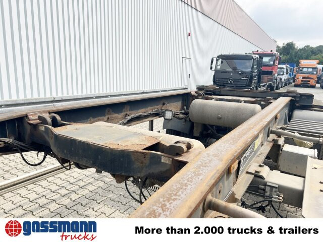 Remolque multilift/ Portacontenedores de cadenas Hüffermann HSA 18.65 Schlittenabroller: foto 12 Remolque multilift/ Portacontenedores de cadenas Hüffermann HSA 18.65 Schlittenabroller: foto 12