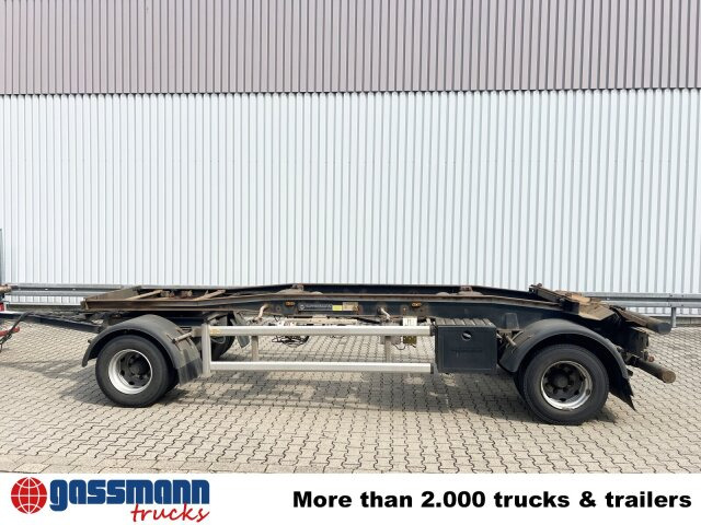 Remolque multilift/ Portacontenedores de cadenas Hüffermann HSA 18.65 Schlittenabroller: foto 10 Remolque multilift/ Portacontenedores de cadenas Hüffermann HSA 18.65 Schlittenabroller: foto 10