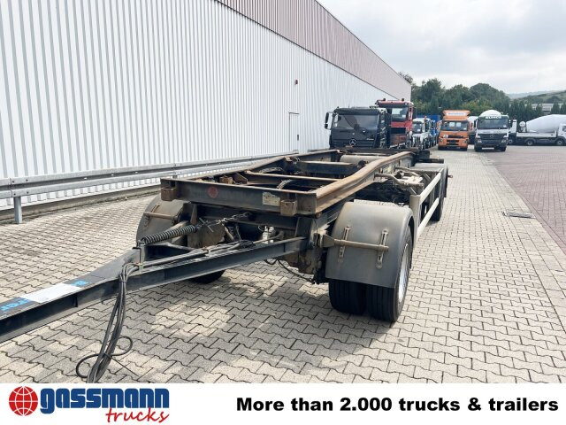 Remolque multilift/ Portacontenedores de cadenas Hüffermann HSA 18.65 Schlittenabroller: foto 6 Remolque multilift/ Portacontenedores de cadenas Hüffermann HSA 18.65 Schlittenabroller: foto 6