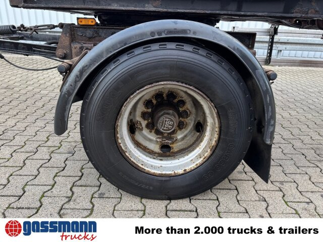 Remolque multilift/ Portacontenedores de cadenas Hüffermann HSA 18.70 Schlittenabroller: foto 12