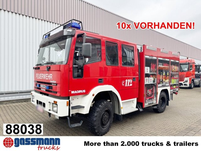 Iveco EuroFire FF 100 E 21 WR tector 4x4 Doka, LF 8/6 - Camión de bomberos: foto 1 Iveco EuroFire FF 100 E 21 WR tector 4x4 Doka, LF 8/6 - Camión de bomberos: foto 1